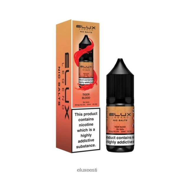 Elux Legend nikkelsool 10 ml tiigri veri PXHBLF48 - Elux Review Eesti