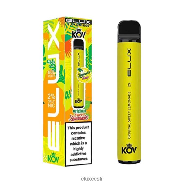 Elux Bar Lemonade Series originaal ühekordselt kasutatav vape magus limonaad PXHBLF5 - Elux Vape Price
