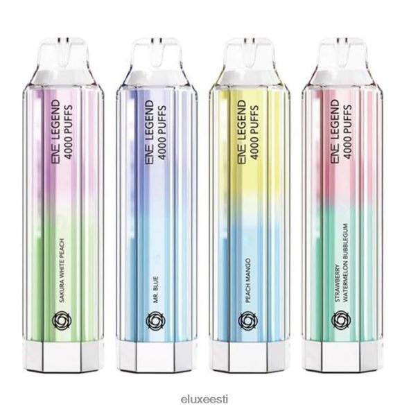 Elux ENE Legend 4000 pihustust ühekordselt kasutatav vape twist'r lolly PXHBLF155 - Elux Vape Price